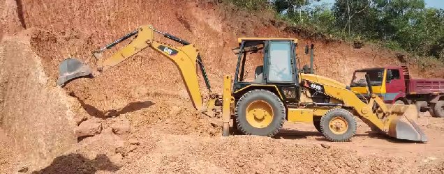 Skid steer with attachments
